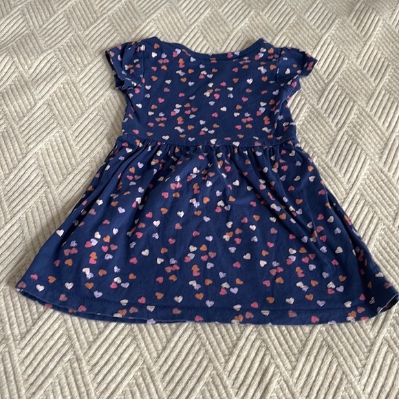 Carter’s Toddler Girl Heart Dress 💜💙💚❤️ - Picture 2 of 3